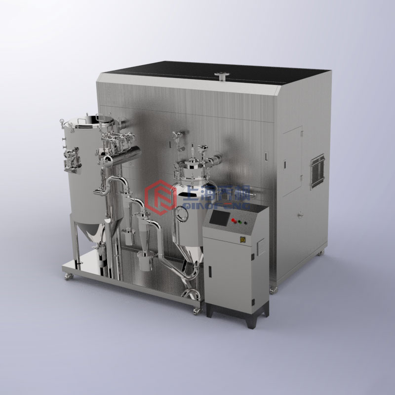 低温闭式循环喷雾干燥机 QFN-DWBL-1